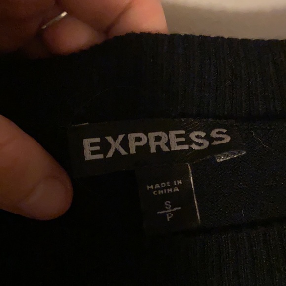 Express rhinestone sweater - Picture 2 of 2